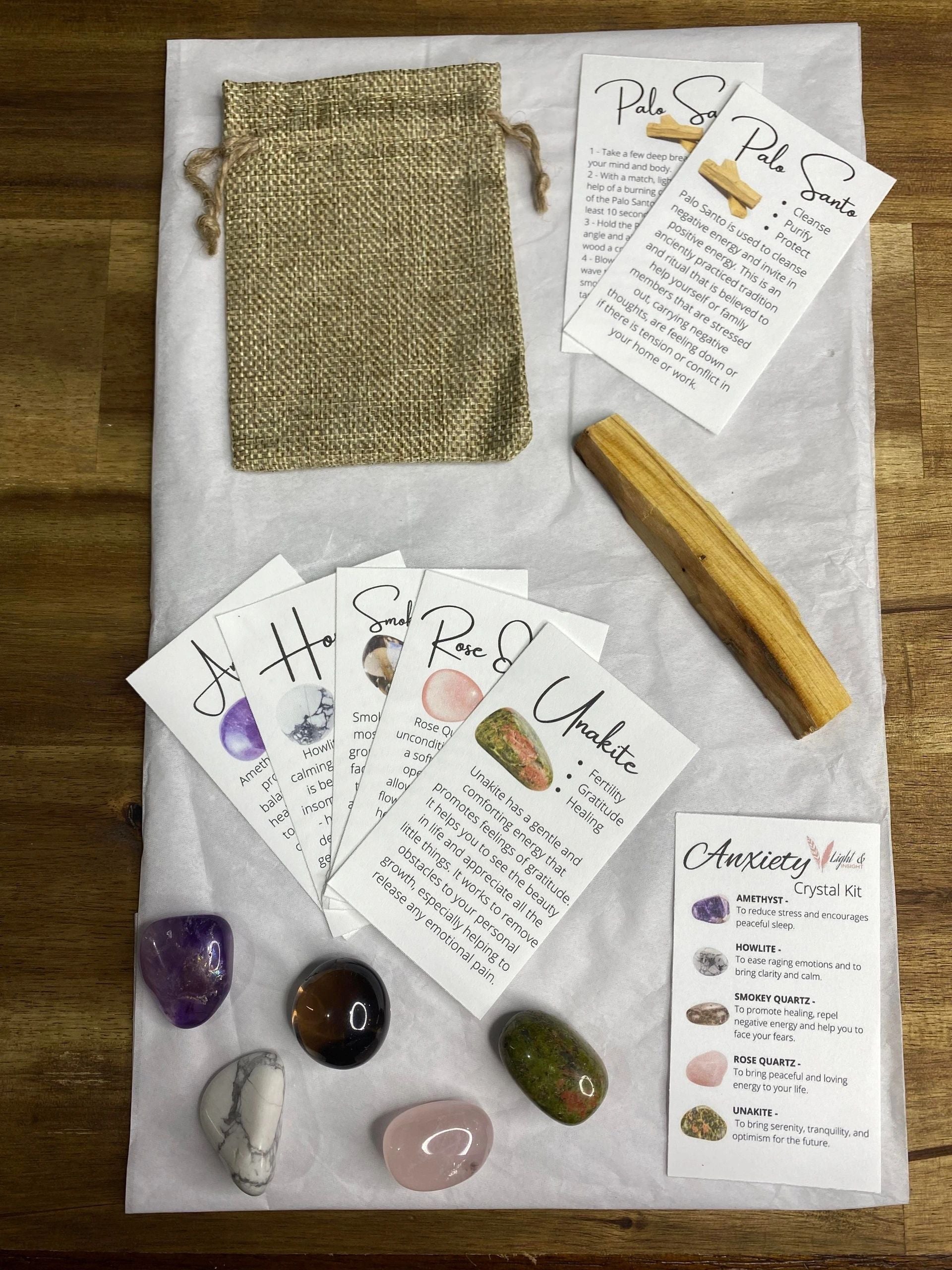 Anxiety Crystal Kit Light & Insight